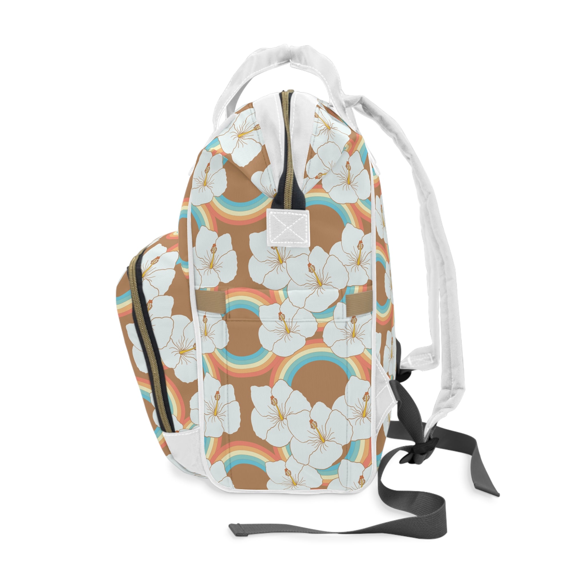 Multifunctional fashion diaper backpack